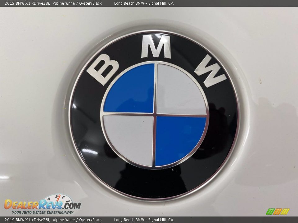 2019 BMW X1 xDrive28i Alpine White / Oyster/Black Photo #8