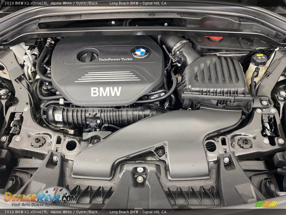 2019 BMW X1 xDrive28i Alpine White / Oyster/Black Photo #12