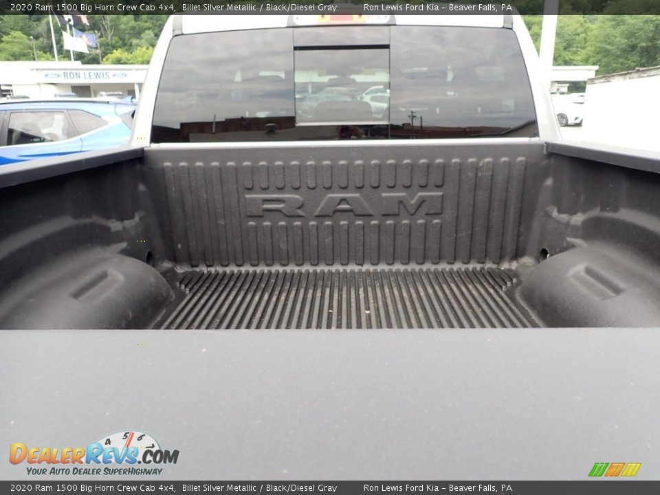 2020 Ram 1500 Big Horn Crew Cab 4x4 Billet Silver Metallic / Black/Diesel Gray Photo #9