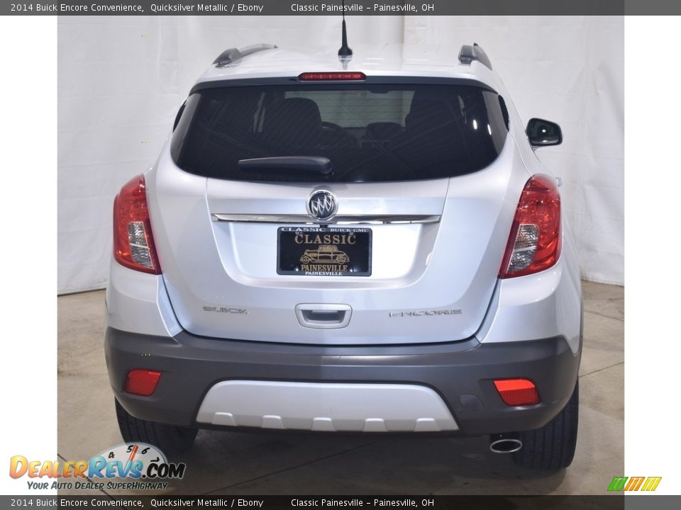 2014 Buick Encore Convenience Quicksilver Metallic / Ebony Photo #3