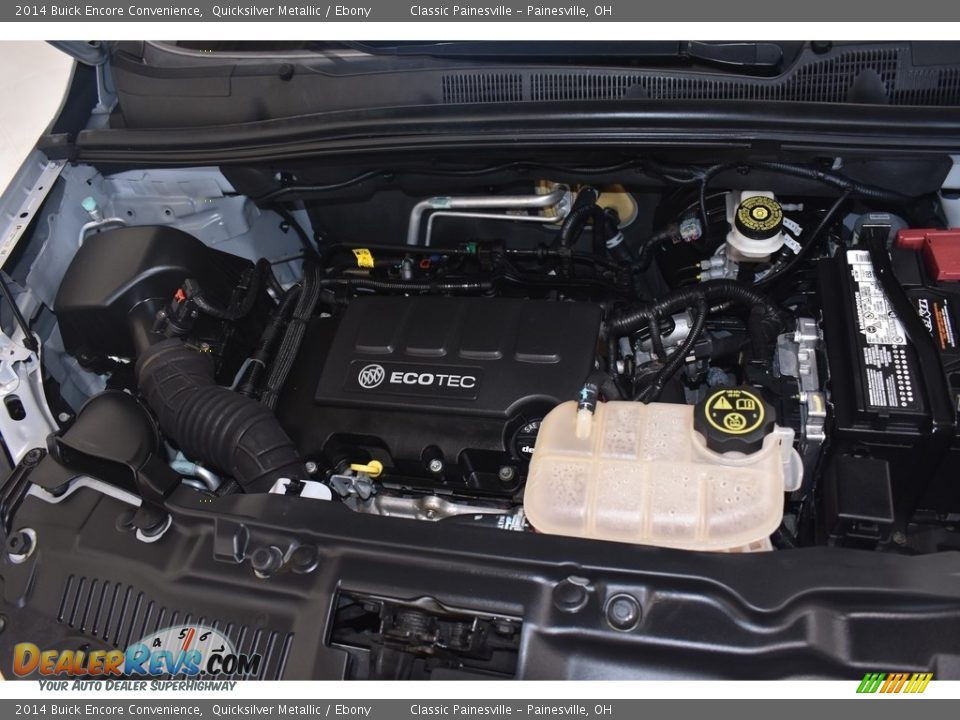 2014 Buick Encore Convenience Quicksilver Metallic / Ebony Photo #6