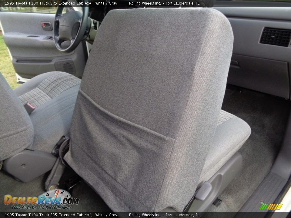 Front Seat of 1995 Toyota T100 Truck SR5 Extended Cab 4x4 Photo #28