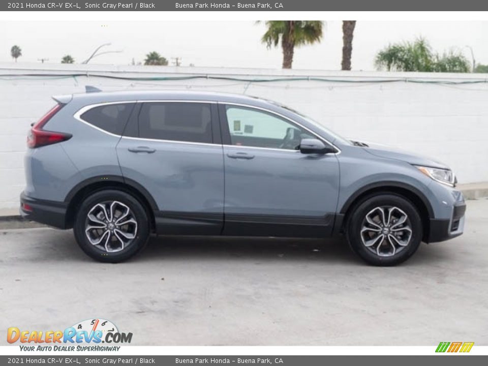 2021 Honda CR-V EX-L Sonic Gray Pearl / Black Photo #6