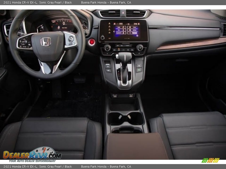 2021 Honda CR-V EX-L Sonic Gray Pearl / Black Photo #15