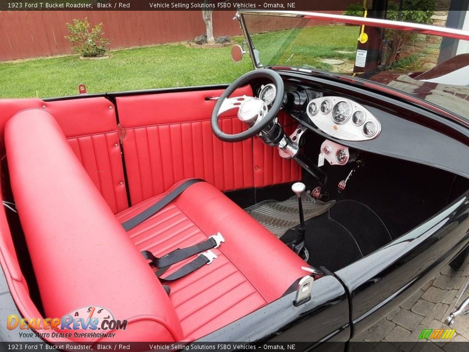 Red Interior - 1923 Ford T Bucket Roadster Photo #2