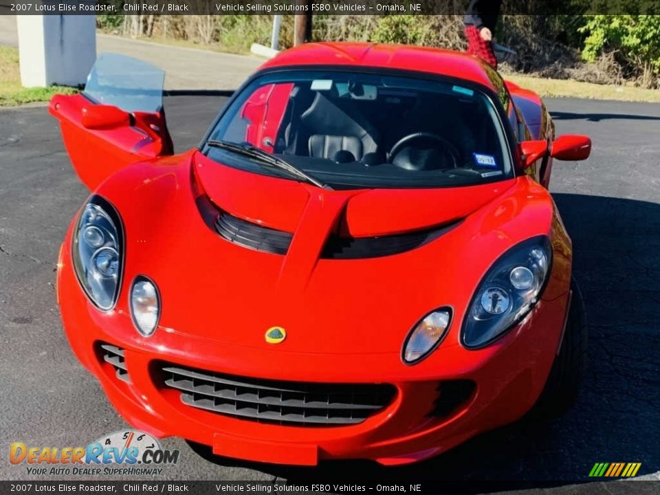 2007 Lotus Elise Roadster Chili Red / Black Photo #1