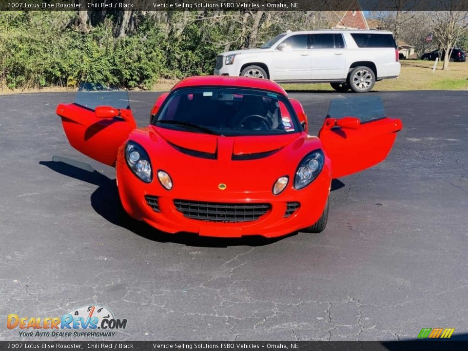 2007 Lotus Elise Roadster Chili Red / Black Photo #5