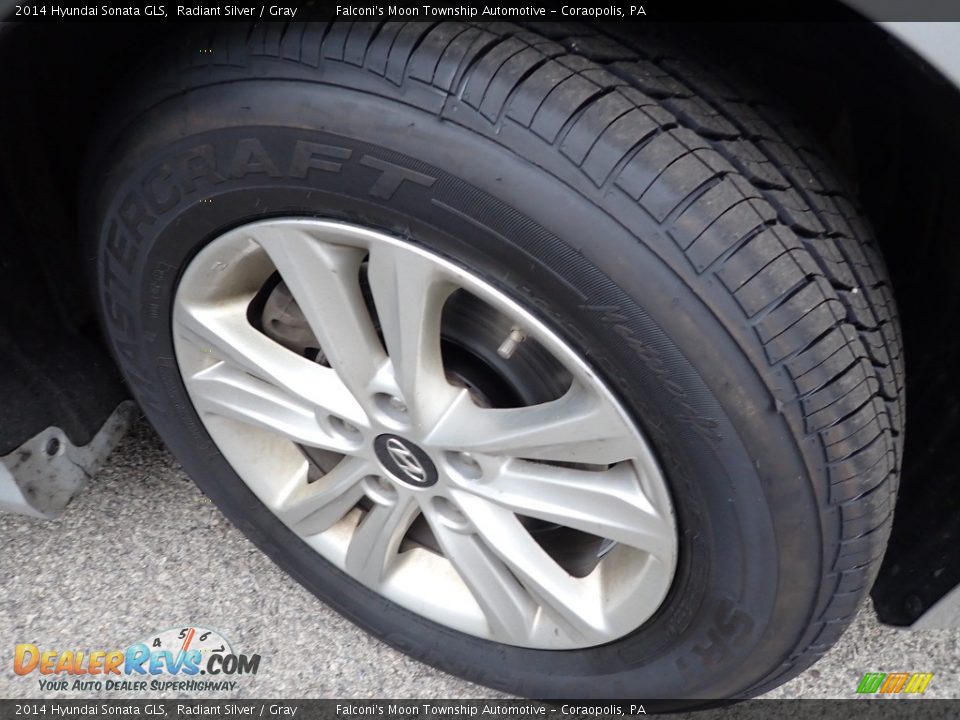 2014 Hyundai Sonata GLS Radiant Silver / Gray Photo #5