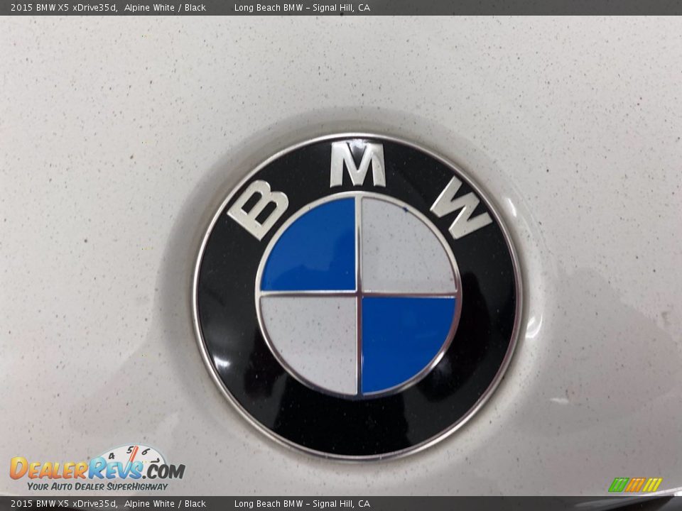 2015 BMW X5 xDrive35d Alpine White / Black Photo #8