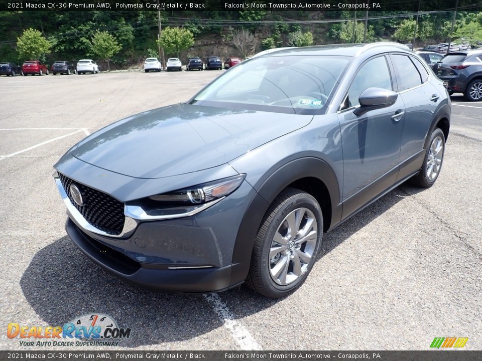 2021 Mazda CX-30 Premium AWD Polymetal Gray Metallic / Black Photo #5