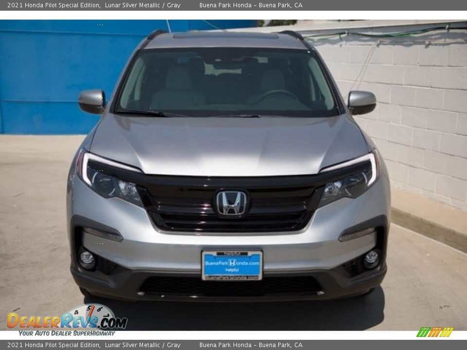 2021 Honda Pilot Special Edition Lunar Silver Metallic / Gray Photo #3