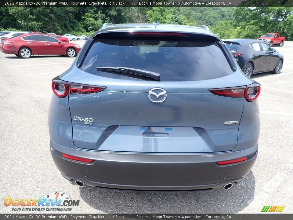 2021 Mazda CX-30 Premium AWD Polymetal Gray Metallic / Black Photo #8