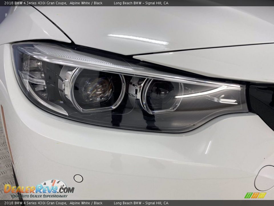 2018 BMW 4 Series 430i Gran Coupe Alpine White / Black Photo #7