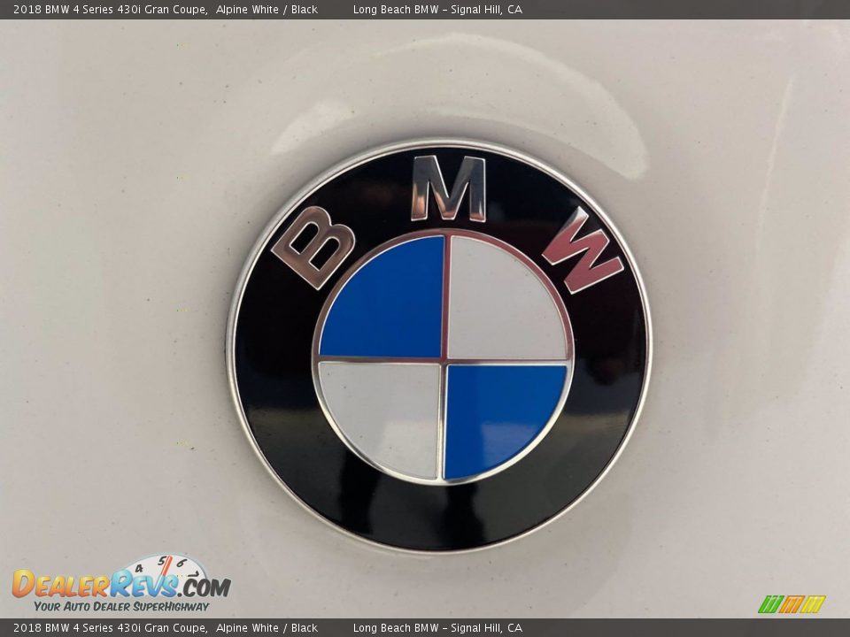 2018 BMW 4 Series 430i Gran Coupe Alpine White / Black Photo #10