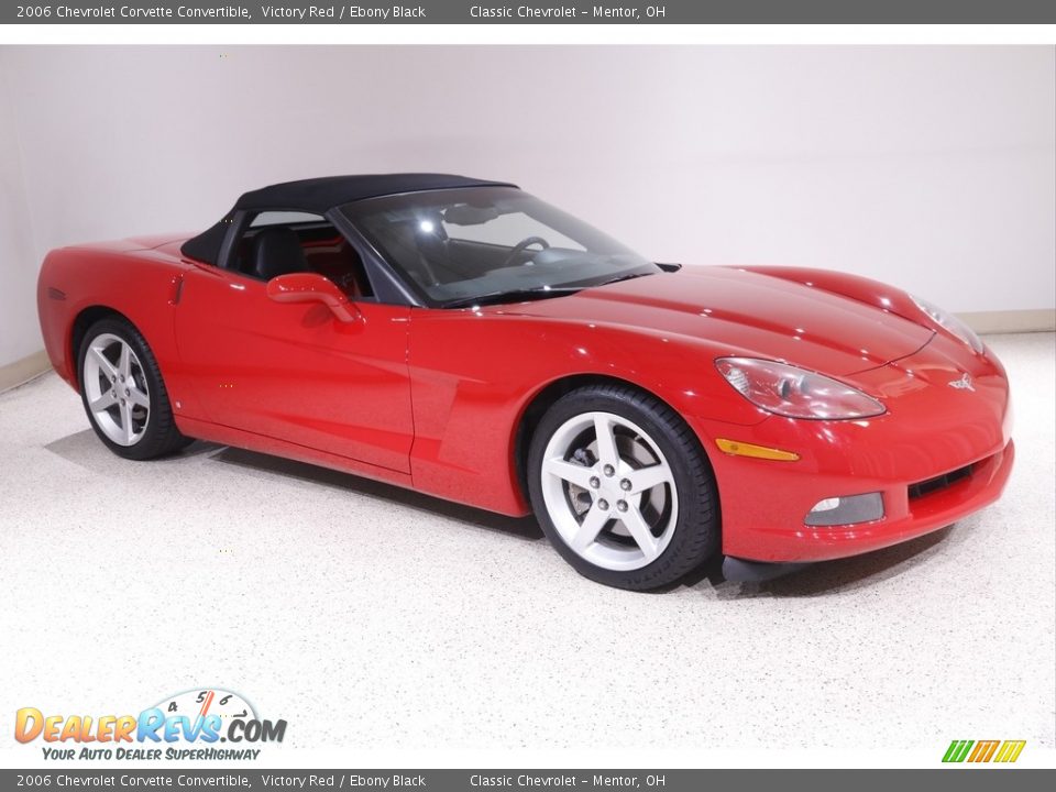 2006 Chevrolet Corvette Convertible Victory Red / Ebony Black Photo #2