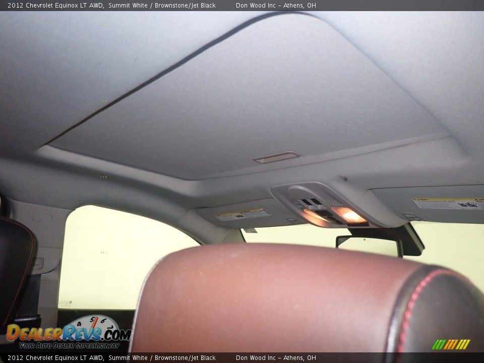 2012 Chevrolet Equinox LT AWD Summit White / Brownstone/Jet Black Photo #2