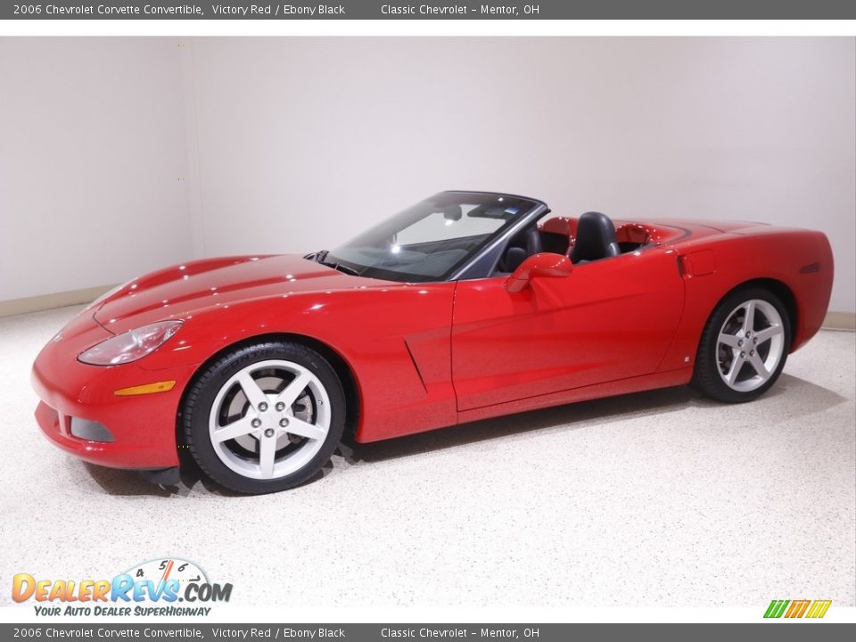 2006 Chevrolet Corvette Convertible Victory Red / Ebony Black Photo #4