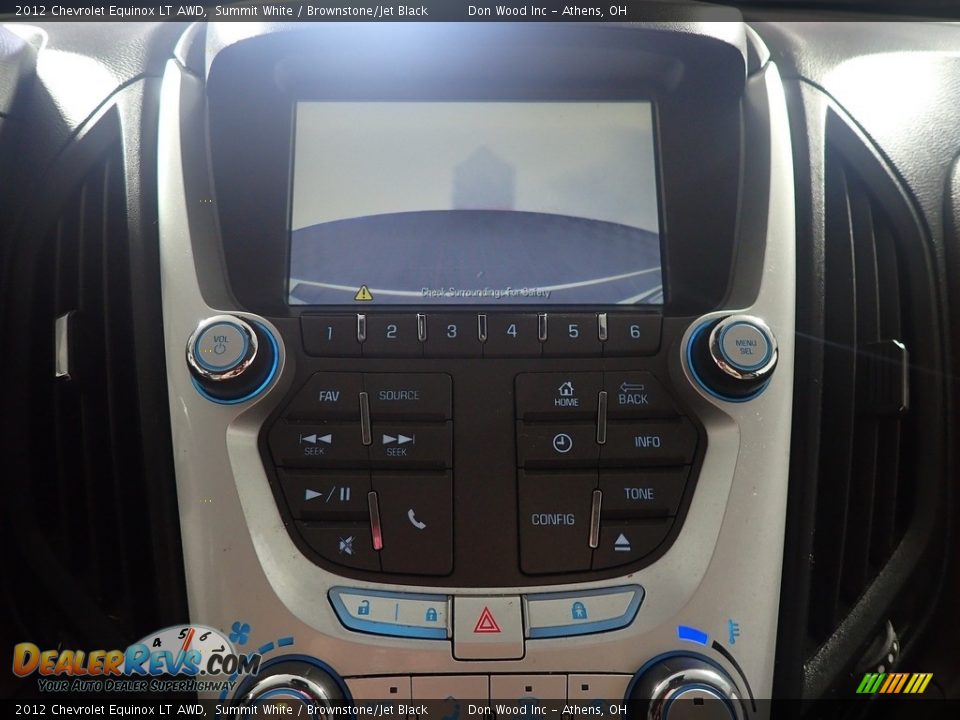 2012 Chevrolet Equinox LT AWD Summit White / Brownstone/Jet Black Photo #3