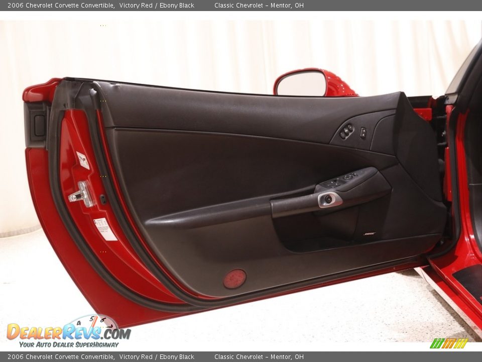 2006 Chevrolet Corvette Convertible Victory Red / Ebony Black Photo #5