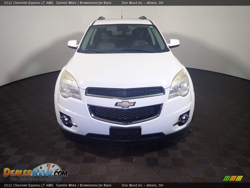 2012 Chevrolet Equinox LT AWD Summit White / Brownstone/Jet Black Photo #6