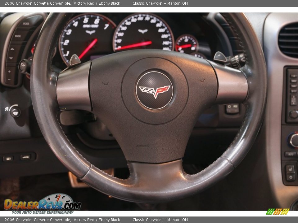 2006 Chevrolet Corvette Convertible Victory Red / Ebony Black Photo #8