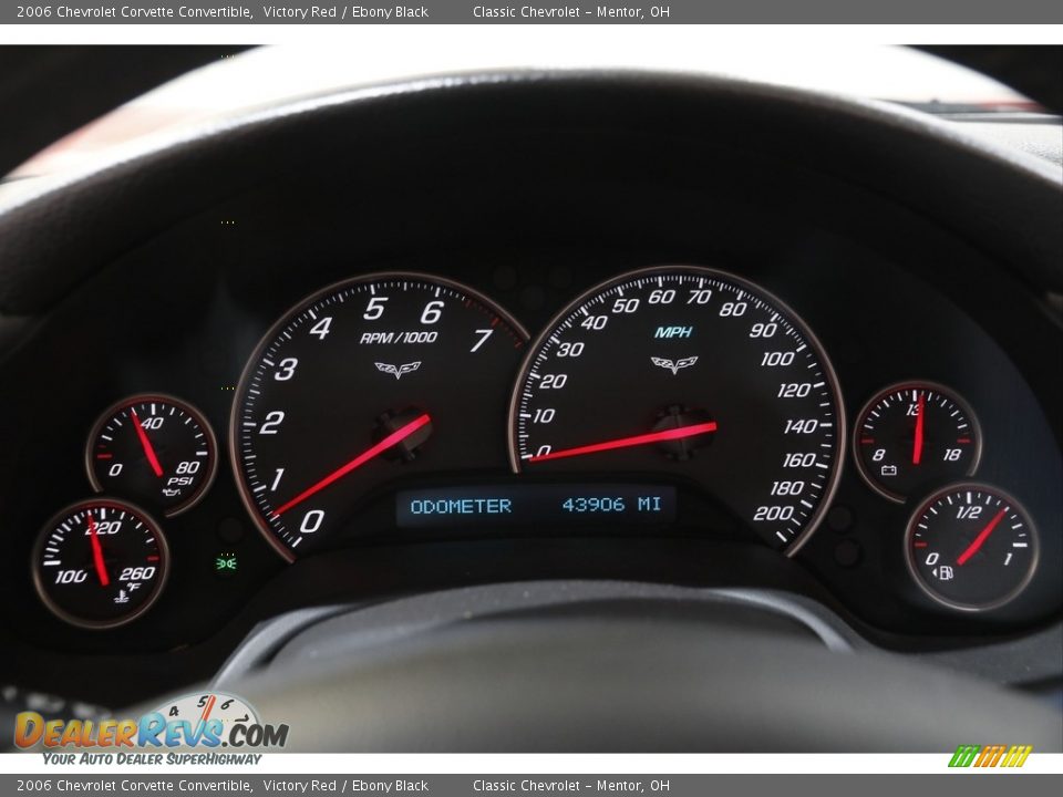 2006 Chevrolet Corvette Convertible Victory Red / Ebony Black Photo #9