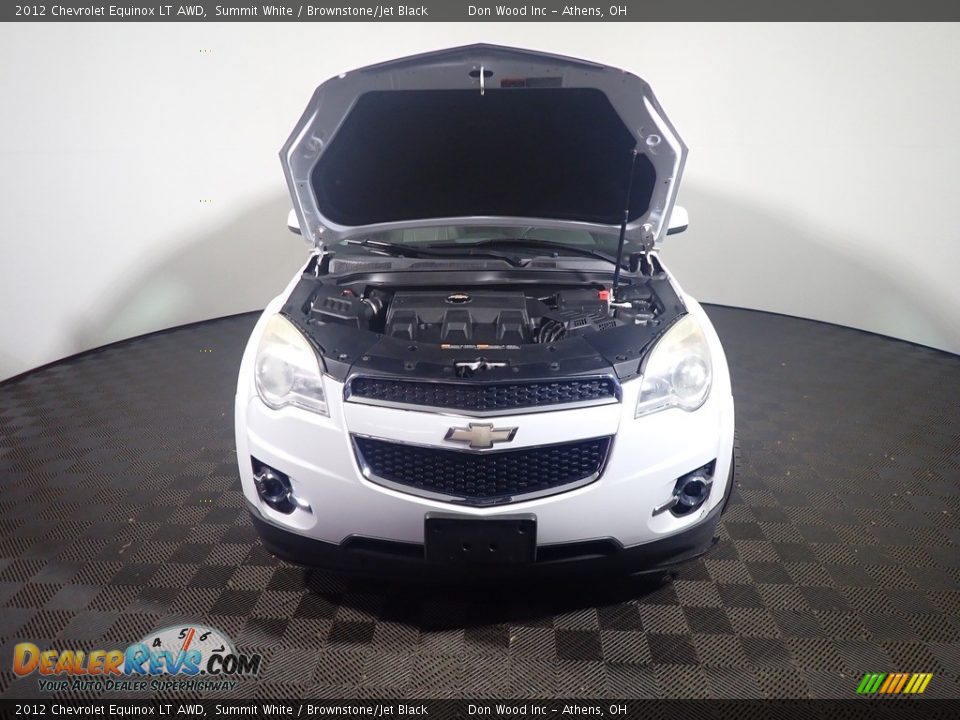 2012 Chevrolet Equinox LT AWD Summit White / Brownstone/Jet Black Photo #7