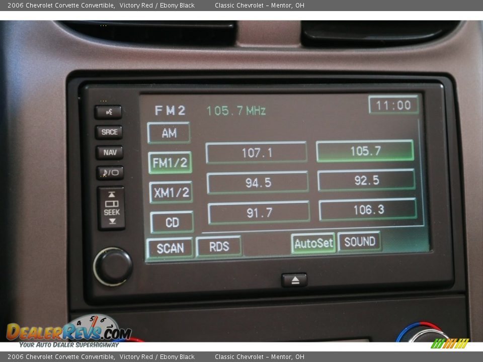 2006 Chevrolet Corvette Convertible Victory Red / Ebony Black Photo #11