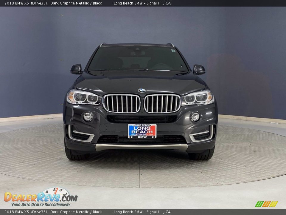 2018 BMW X5 sDrive35i Dark Graphite Metallic / Black Photo #2