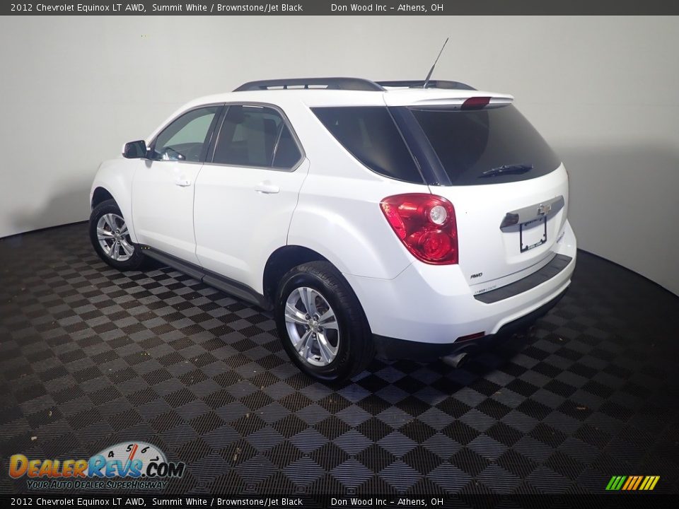 2012 Chevrolet Equinox LT AWD Summit White / Brownstone/Jet Black Photo #13