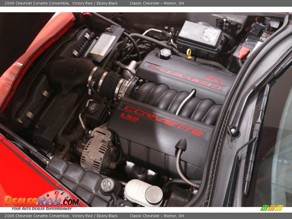 2006 Chevrolet Corvette Convertible Victory Red / Ebony Black Photo #19