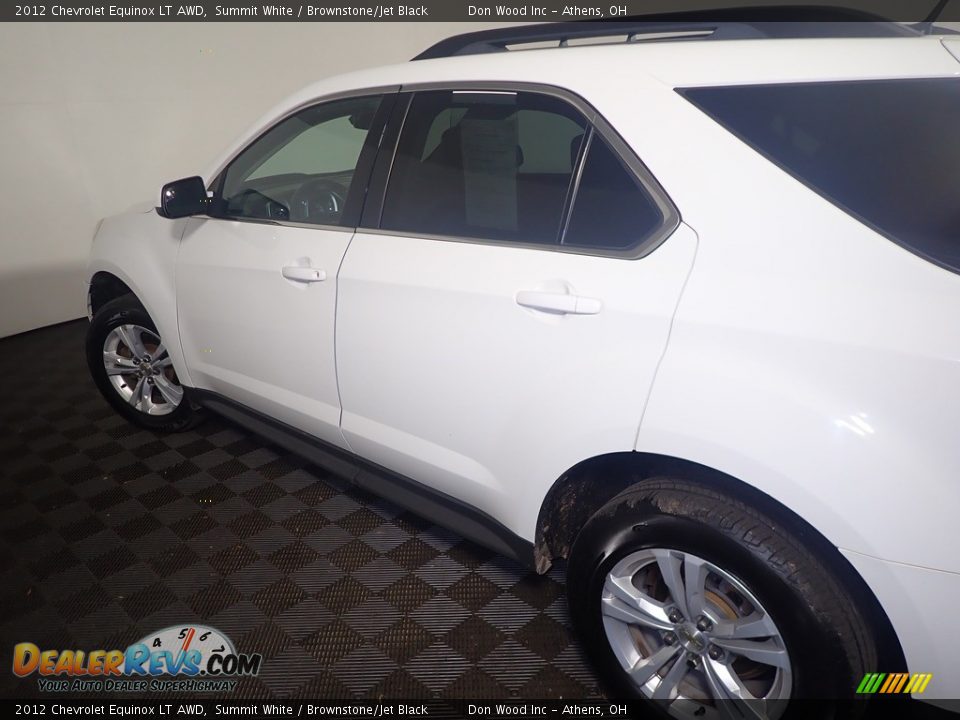 2012 Chevrolet Equinox LT AWD Summit White / Brownstone/Jet Black Photo #19