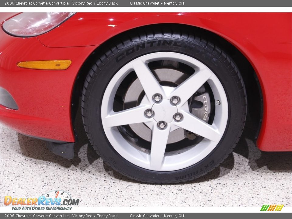 2006 Chevrolet Corvette Convertible Victory Red / Ebony Black Photo #21