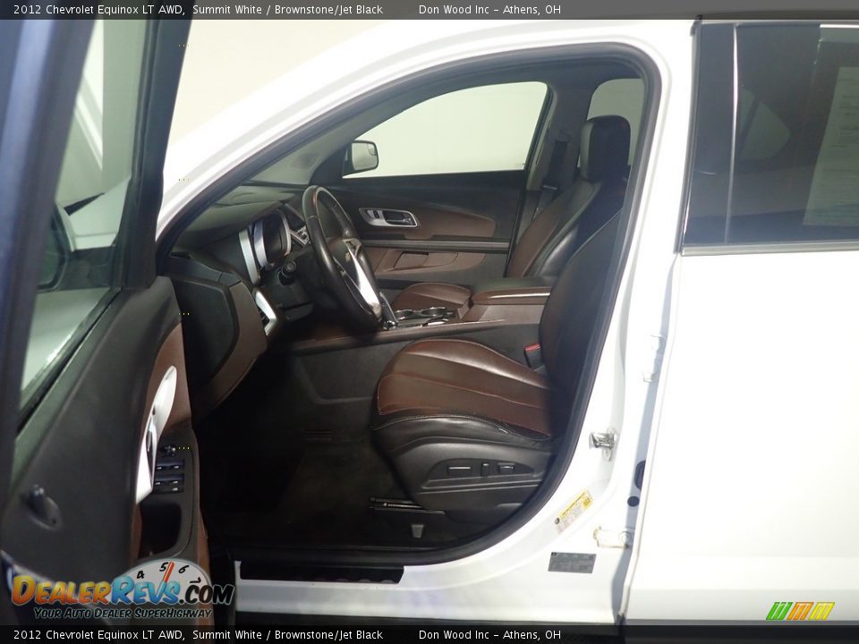 2012 Chevrolet Equinox LT AWD Summit White / Brownstone/Jet Black Photo #23
