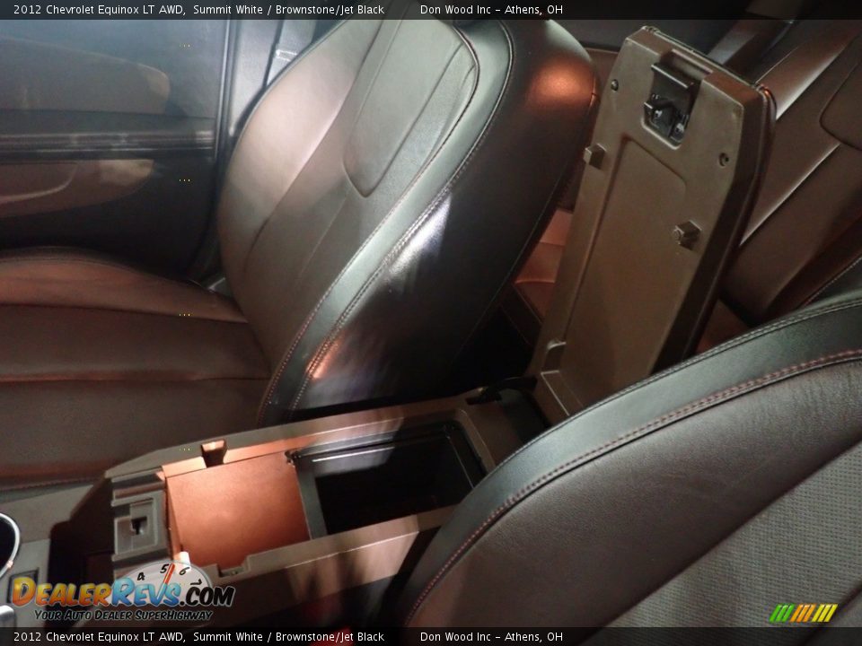 2012 Chevrolet Equinox LT AWD Summit White / Brownstone/Jet Black Photo #33