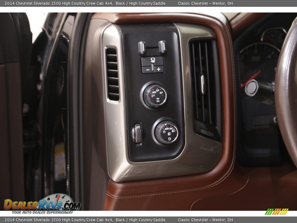 2014 Chevrolet Silverado 1500 High Country Crew Cab 4x4 Black / High Country Saddle Photo #6