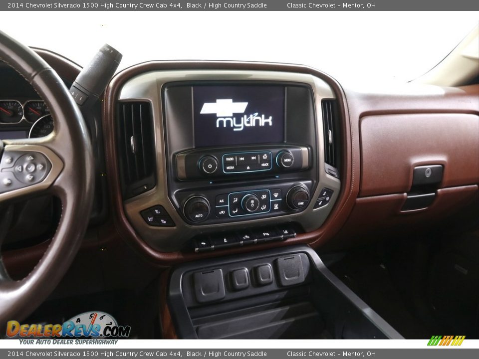 2014 Chevrolet Silverado 1500 High Country Crew Cab 4x4 Black / High Country Saddle Photo #10