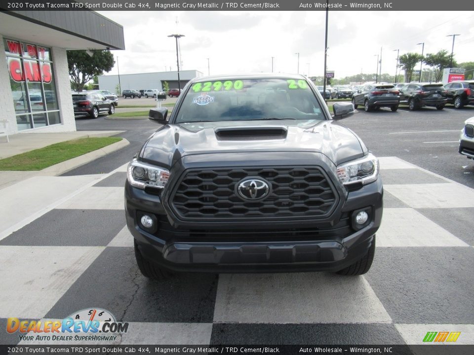 2020 Toyota Tacoma TRD Sport Double Cab 4x4 Magnetic Gray Metallic / TRD Cement/Black Photo #2