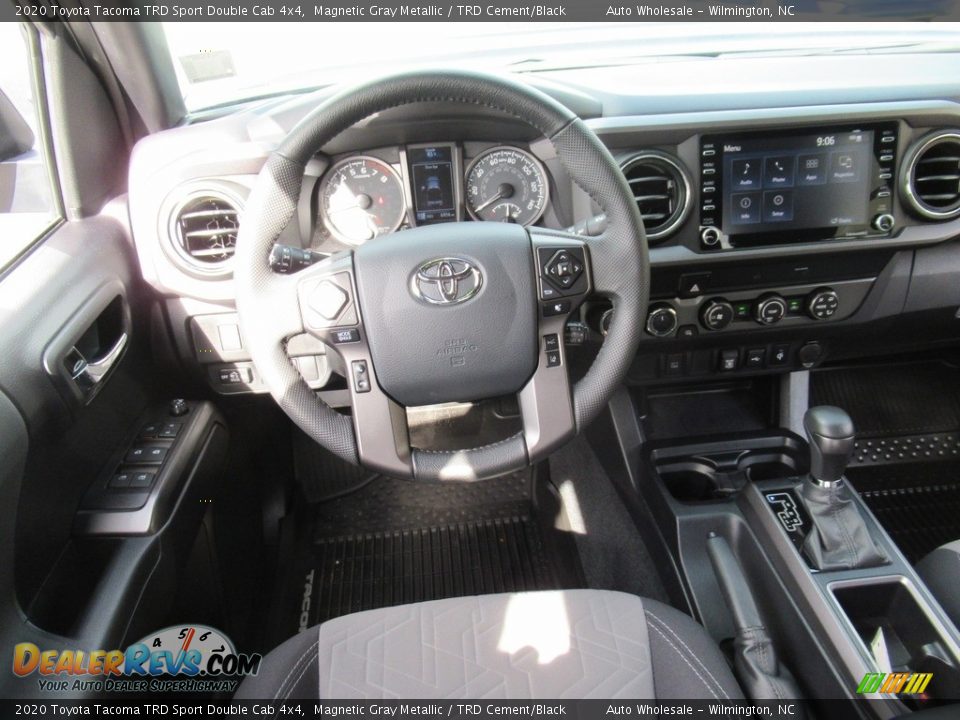 2020 Toyota Tacoma TRD Sport Double Cab 4x4 Magnetic Gray Metallic / TRD Cement/Black Photo #15