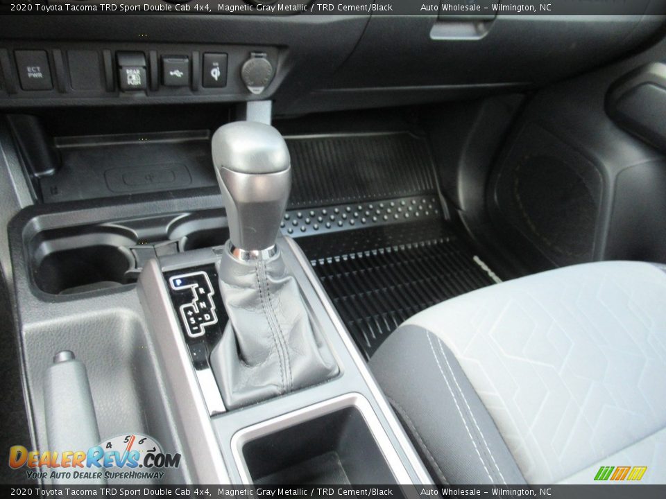 2020 Toyota Tacoma TRD Sport Double Cab 4x4 Magnetic Gray Metallic / TRD Cement/Black Photo #19