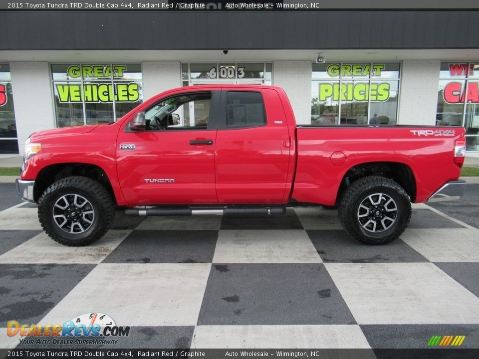 2015 Toyota Tundra TRD Double Cab 4x4 Radiant Red / Graphite Photo #1