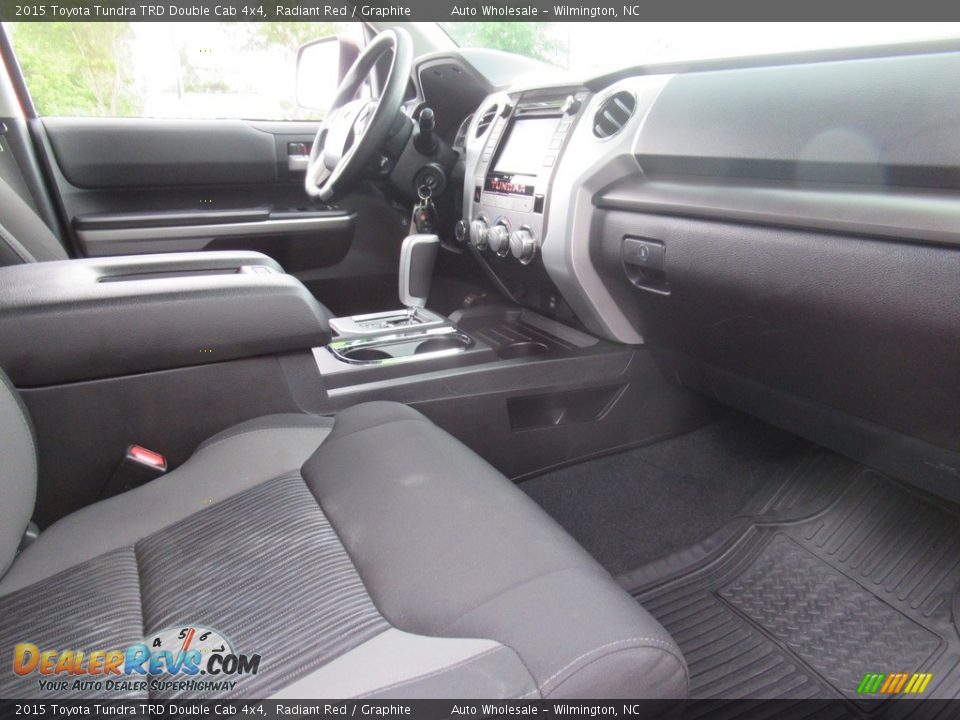 Front Seat of 2015 Toyota Tundra TRD Double Cab 4x4 Photo #12