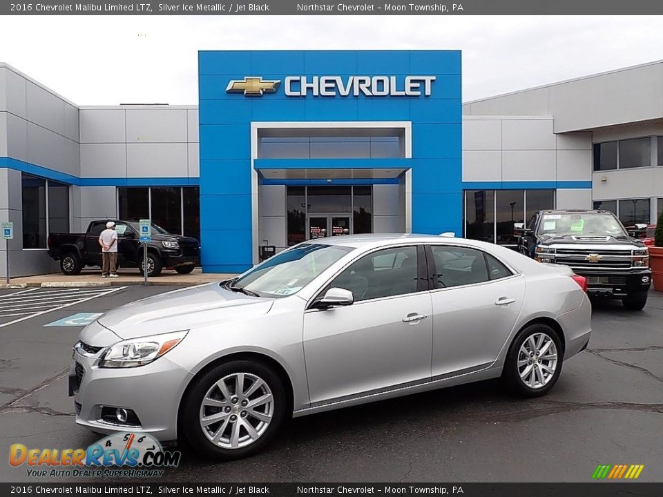 2016 Chevrolet Malibu Limited LTZ Silver Ice Metallic / Jet Black Photo #1