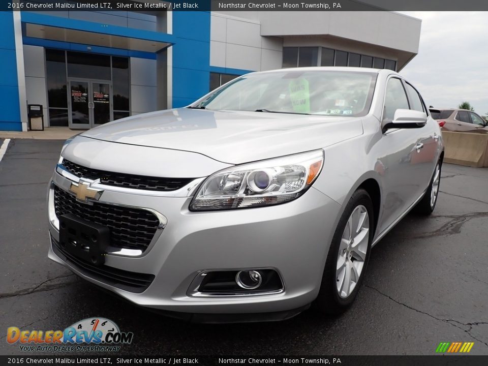 2016 Chevrolet Malibu Limited LTZ Silver Ice Metallic / Jet Black Photo #2