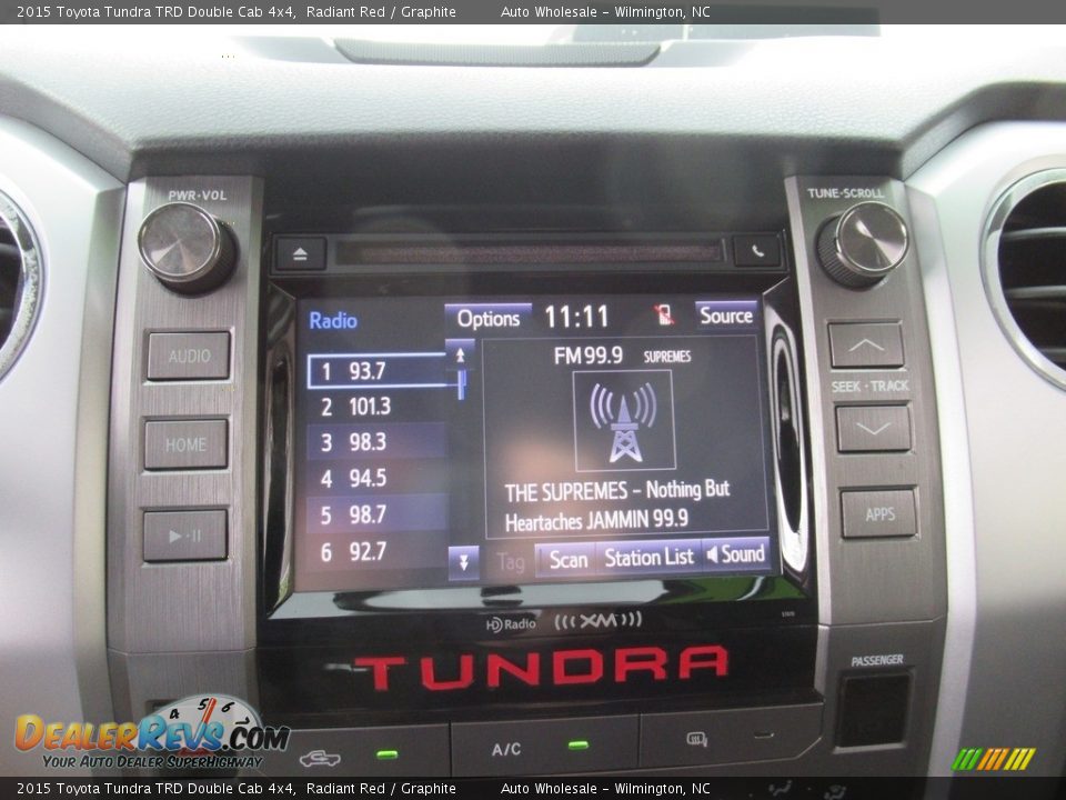 Audio System of 2015 Toyota Tundra TRD Double Cab 4x4 Photo #16