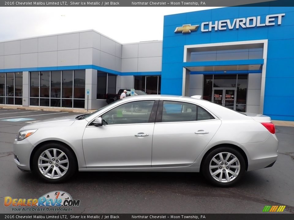 2016 Chevrolet Malibu Limited LTZ Silver Ice Metallic / Jet Black Photo #3