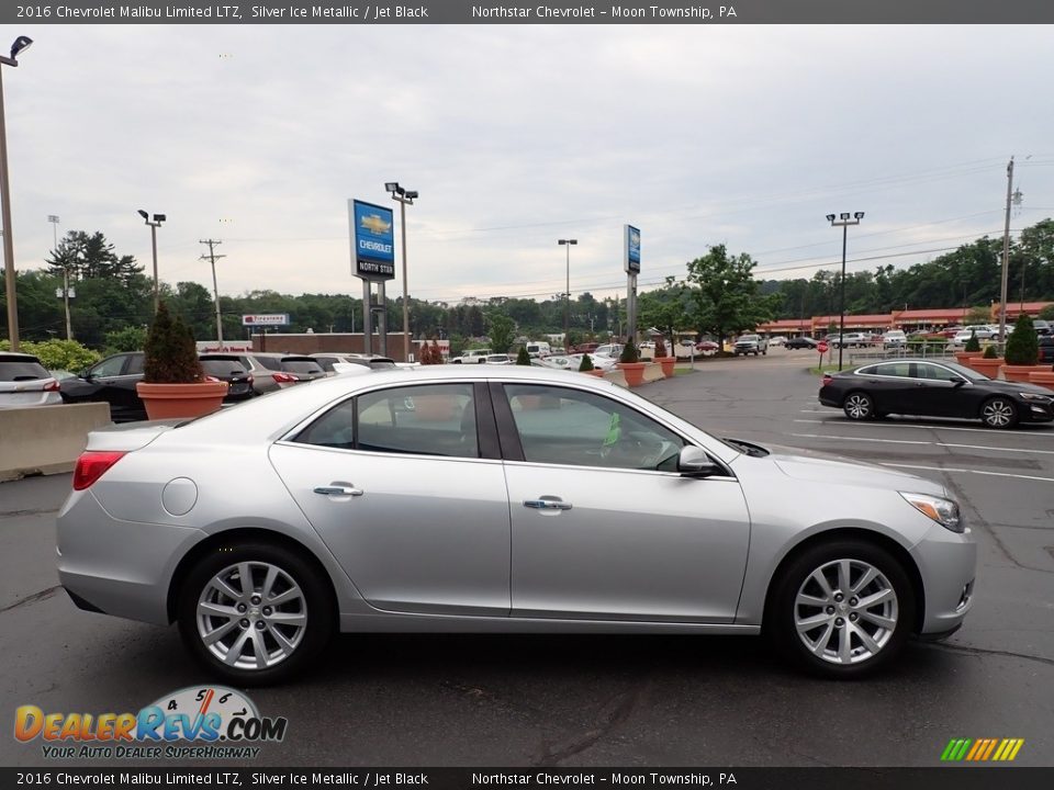 2016 Chevrolet Malibu Limited LTZ Silver Ice Metallic / Jet Black Photo #10