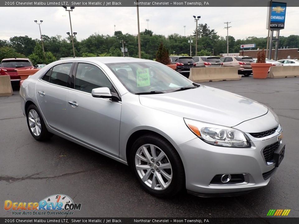 2016 Chevrolet Malibu Limited LTZ Silver Ice Metallic / Jet Black Photo #11