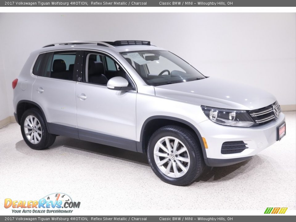 Reflex Silver Metallic 2017 Volkswagen Tiguan Wolfsburg 4MOTION Photo #1