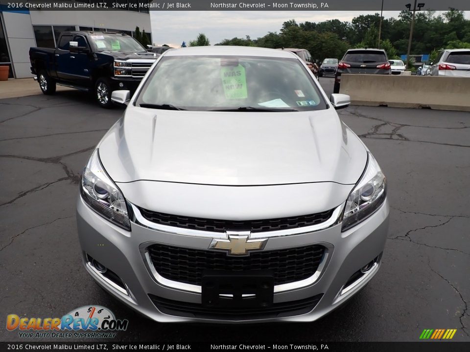 2016 Chevrolet Malibu Limited LTZ Silver Ice Metallic / Jet Black Photo #13